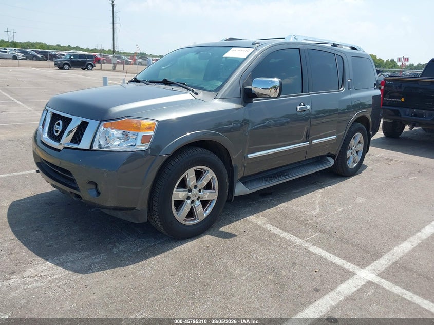 Vin: 5n1ba0nf5cn614418, lot: 46294142, nissan armada platinum 20122