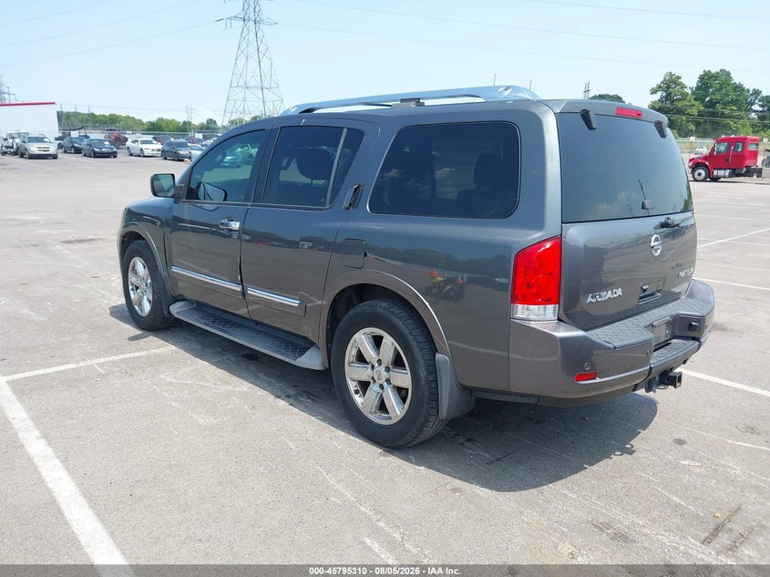 Vin: 5n1ba0nf5cn614418, lot: 46294142, nissan armada platinum 20123