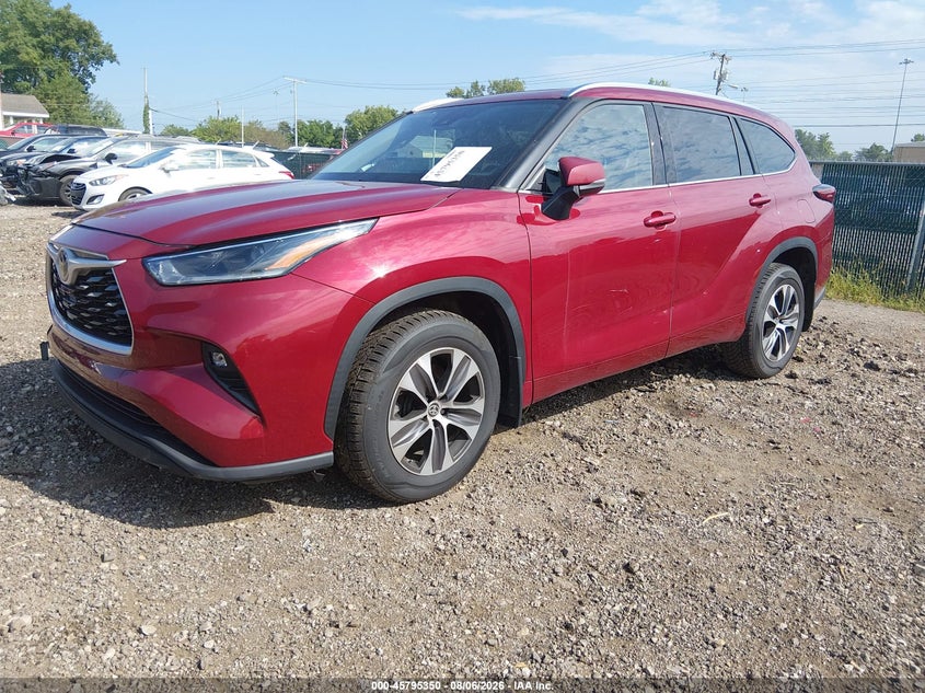 Vin: 5tdgzrbhxms138272, lot: 46294181, toyota highlander xle 20212
