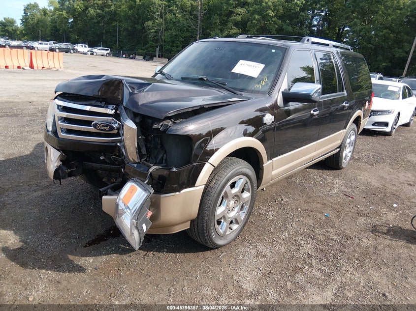 Vin: 1fmjk1h56def50165, lot: 46294188, ford expedition el king ranch 20132