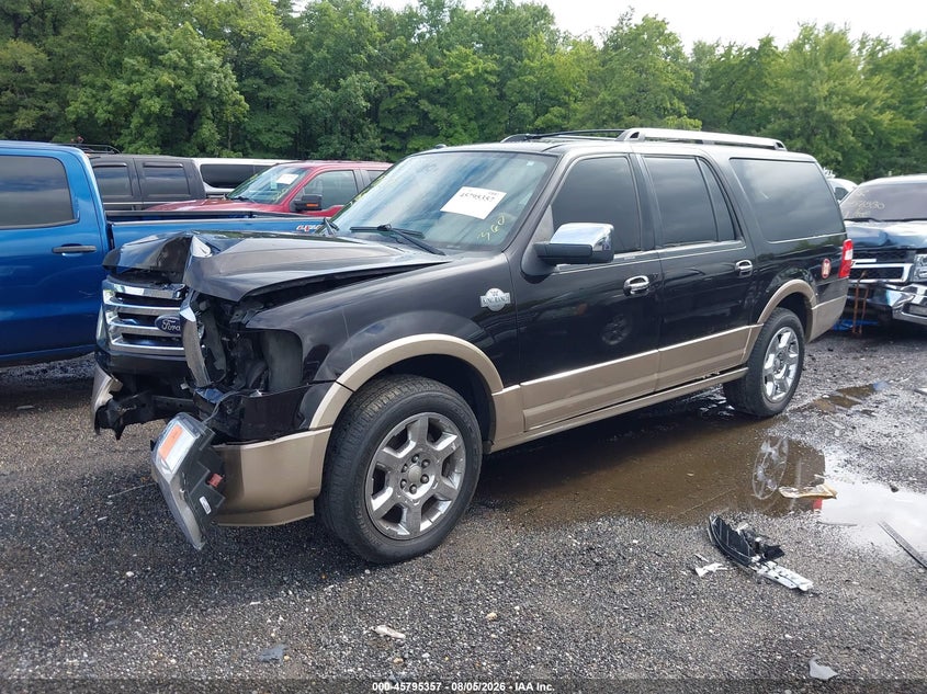 Vin: 1fmjk1h56def50165, lot: 46294188, ford expedition el king ranch 20132