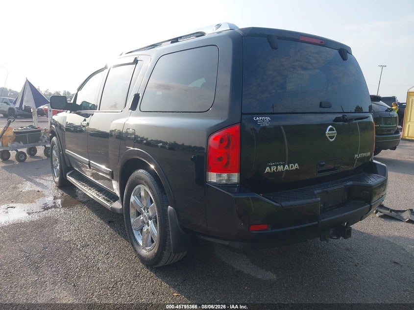 Vin: 5n1aa0nd6en604638, lot: 46294197, nissan armada platinum/sl/sv 20143