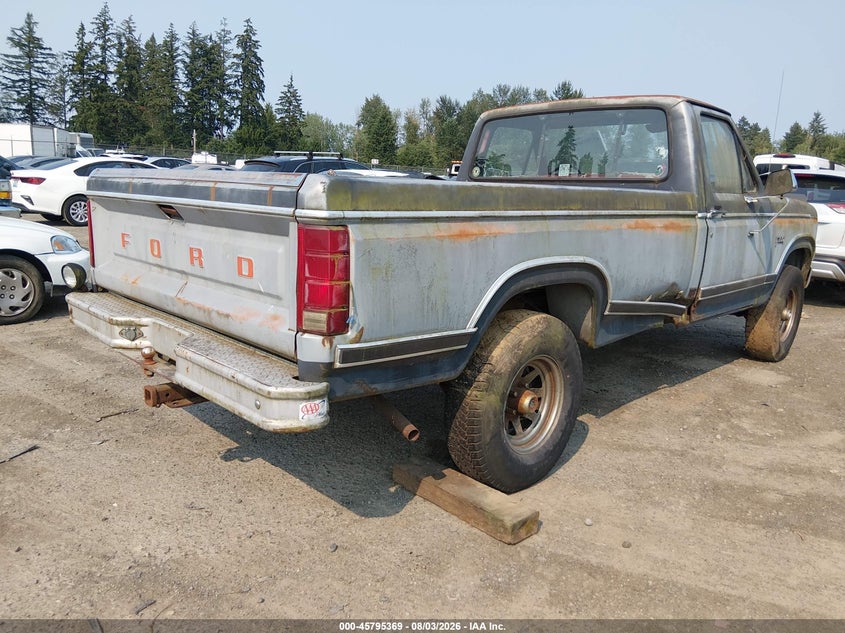 1983 FORD F150 auction photo 4