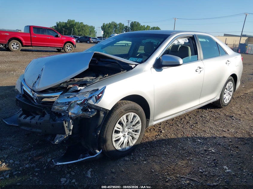 Vin: 4t4bf1fk8cr251367, lot: 46294224, toyota camry le 20122