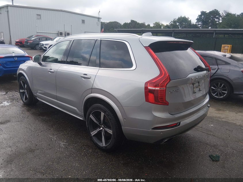 2019 VOLVO XC90 SPORT UTILITY VEHICLE 2.0L I-4 DI, DOHC, VVT, TURBO/SUPERCHARGER, 316HP