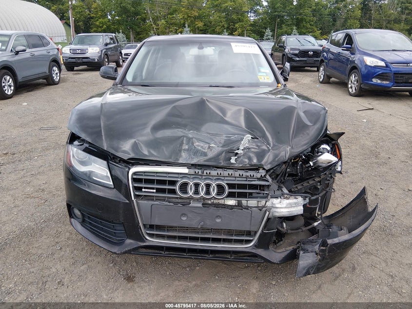 AUDI A4 2012 VIN WAUBFAFL3CN014171