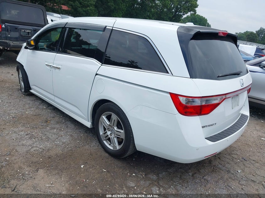 Vin: 5fnrl5h91bb011947, lot: 46294252, honda odyssey touring/touring elite 20113