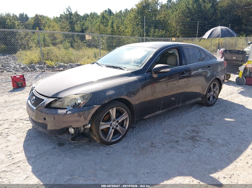 LEXUS IS 250 2012 VIN JTHBF5C25C5160818