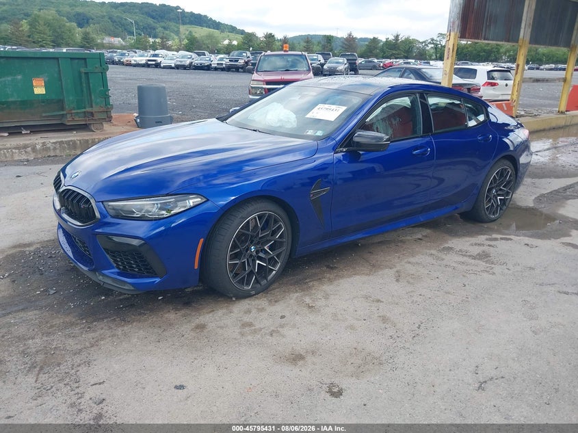 Vin: wbsgv0c05pcm89668, lot: 46294262, bmw m8 gran coupe competition 20232