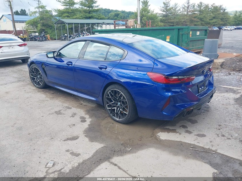 Vin: wbsgv0c05pcm89668, lot: 46294262, bmw m8 gran coupe competition 20233