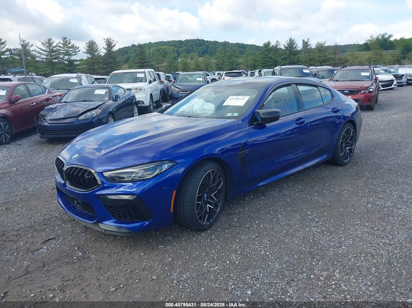 Vin: wbsgv0c05pcm89668, lot: 46294262, bmw m8 gran coupe competition 20232