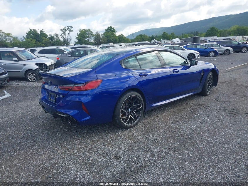 Vin: wbsgv0c05pcm89668, lot: 46294262, bmw m8 gran coupe competition 20234