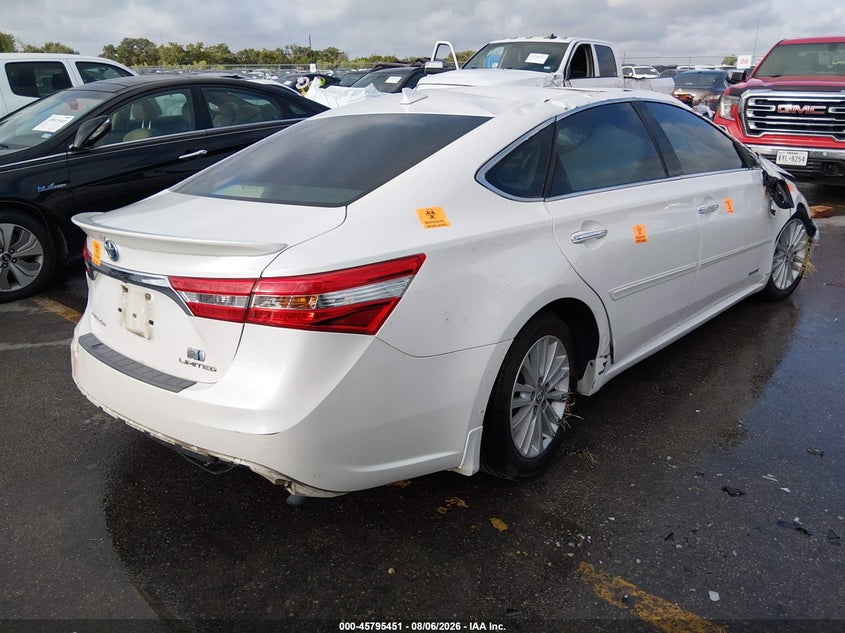 Vin: 4t1bd1eb2eu032831, lot: 46294282, toyota avalon hybrid limited 20144