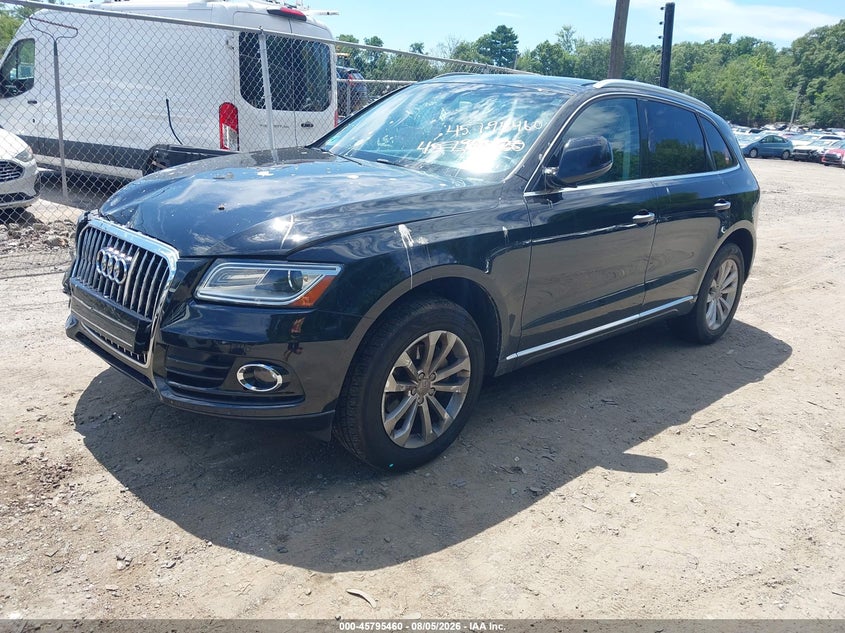 Vin: wa1l2afp6ga004814, lot: 46294291, audi q5 2.0t premium 20162