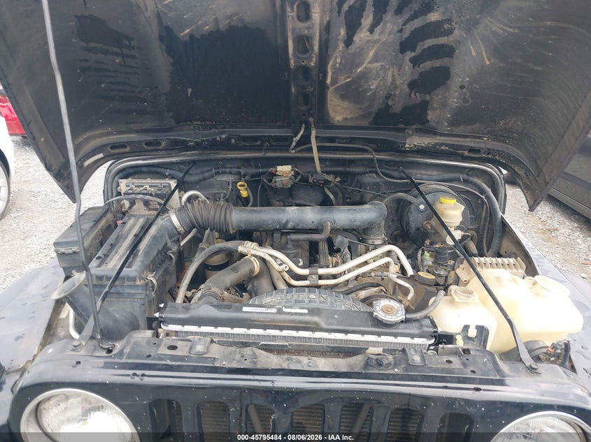 JEEP WRANGLER 2004 VIN 1J4FA49S64P760542