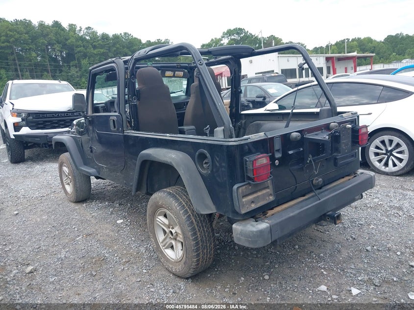 2004 JEEP WRANGLER auction photo 3