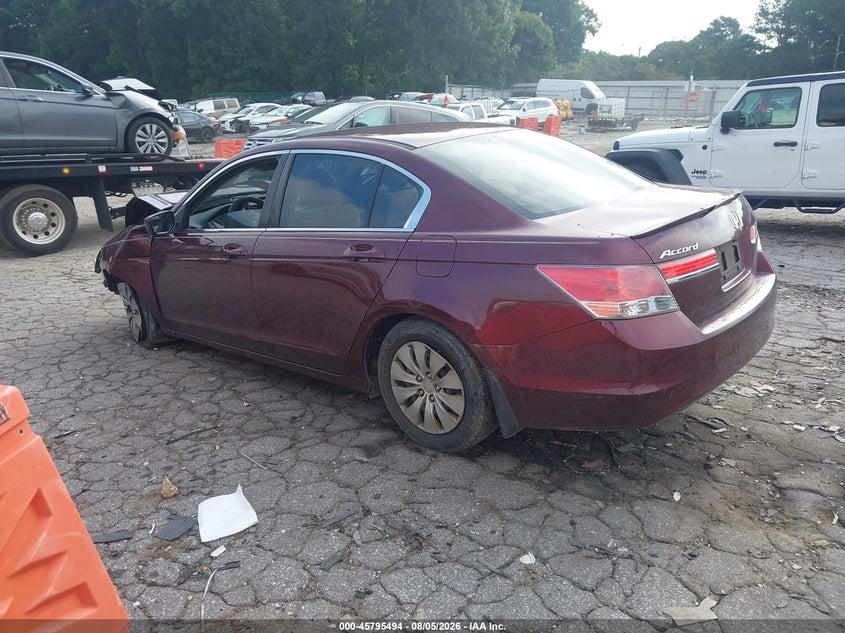 2012 HONDA ACCORD SDN auction photo 3