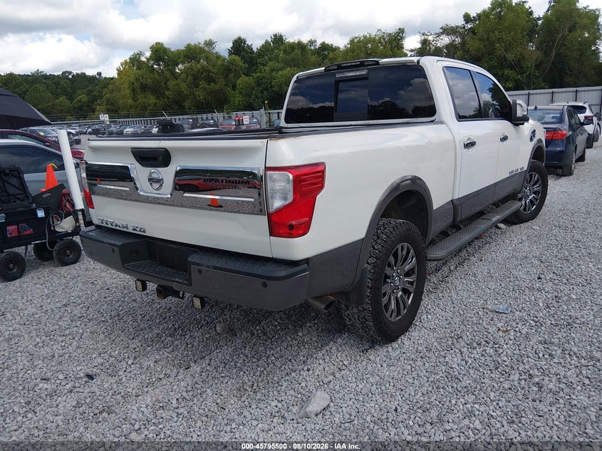 Vin: 1n6ba1f23gn515816, lot: 46294331, nissan titan xd platinum reserve diesel 20164