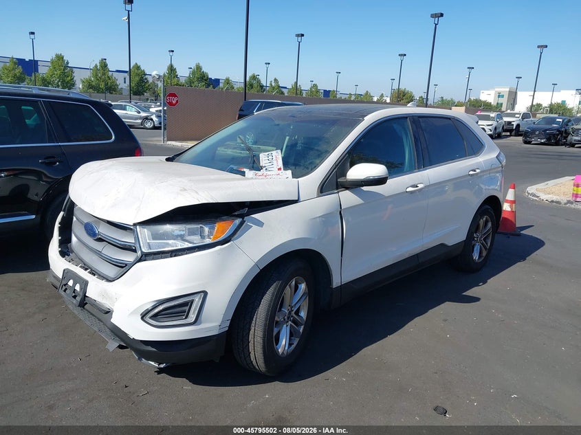 Vin: 2fmpk3j99jbc07067, lot: 46294333, ford edge sel 20182