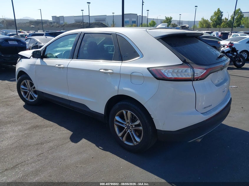 Vin: 2fmpk3j99jbc07067, lot: 46294333, ford edge sel 20183