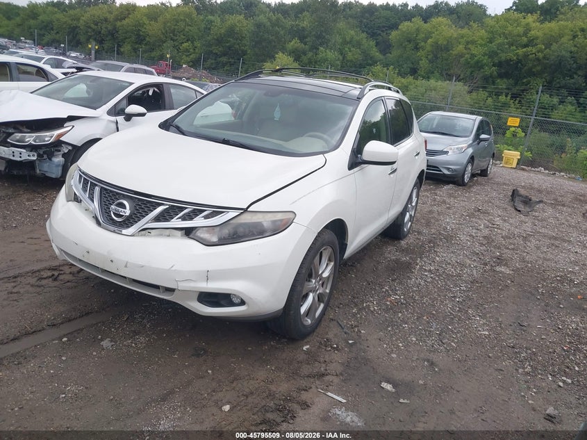 Vin: jn8az1mwxew520388, lot: 46294340, nissan murano le 20142