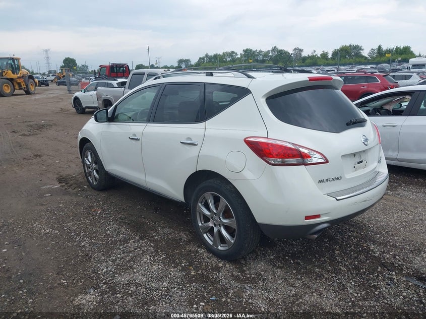 Vin: jn8az1mwxew520388, lot: 46294340, nissan murano le 20143