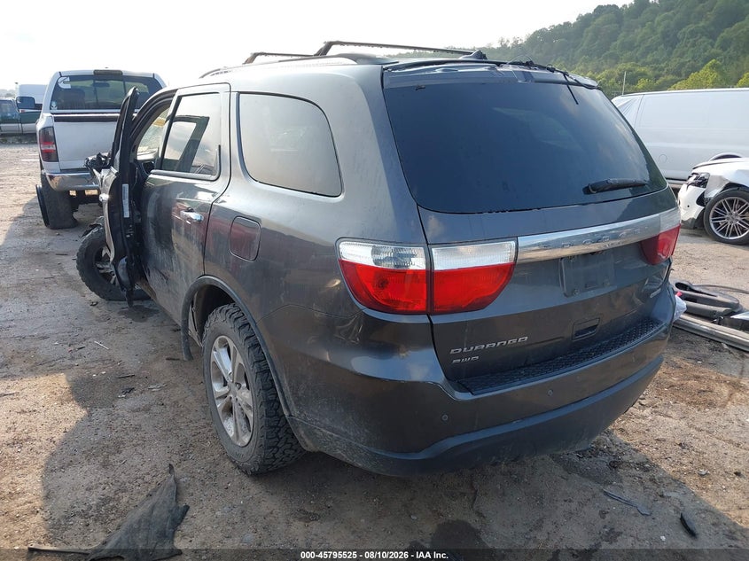 Vin: 1c4rdjdg7dc693727, lot: 46294355, dodge durango crew 20133