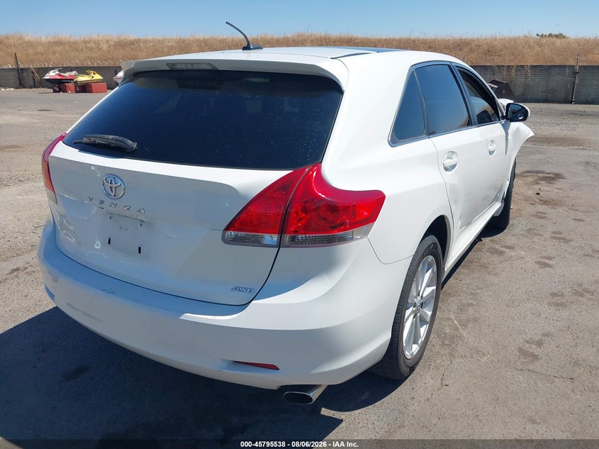Vin: 4t3ba3bb2au016784, lot: 46294369, toyota venza 20104