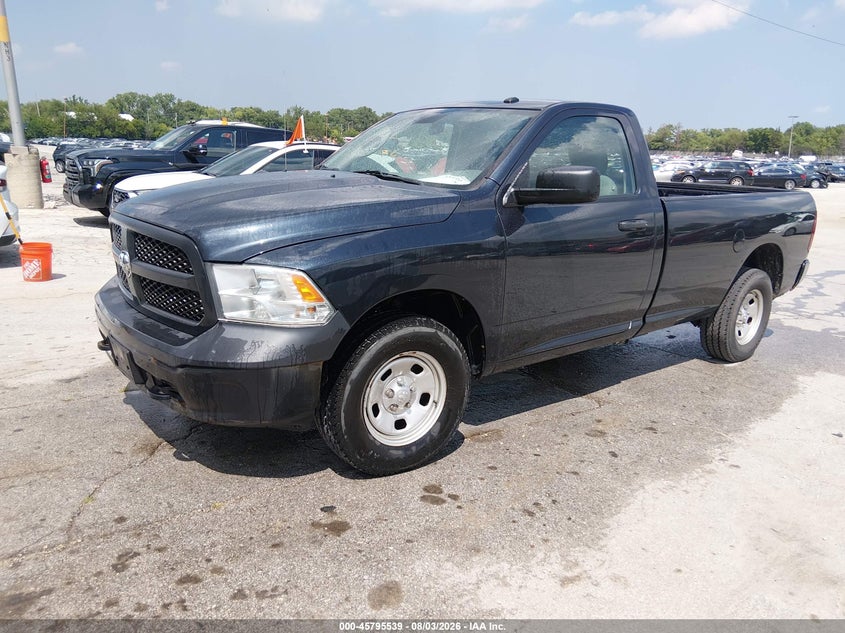 2019 RAM 1500, Обычный износ, IAAI, VIN 3C6JR7DG5KG575355 — фото 2