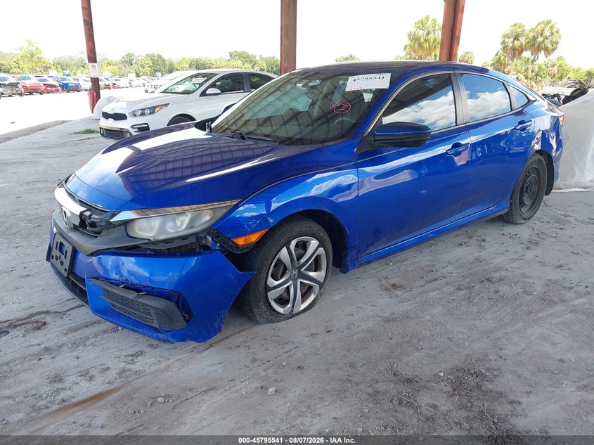 2017 HONDA CIVIC auction photo 2