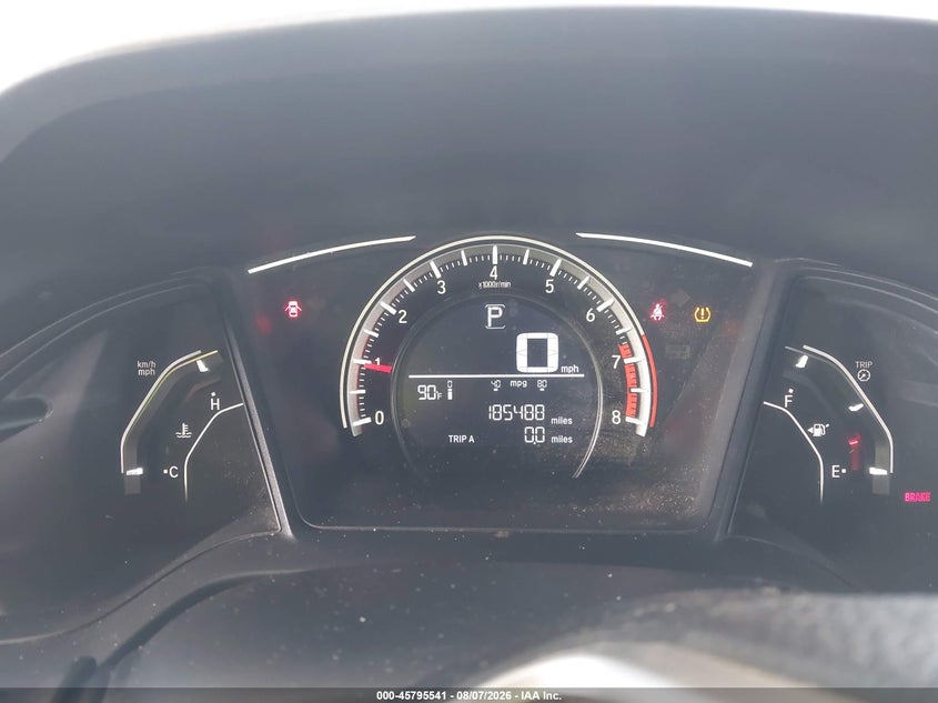 2017 HONDA CIVIC auction photo 7