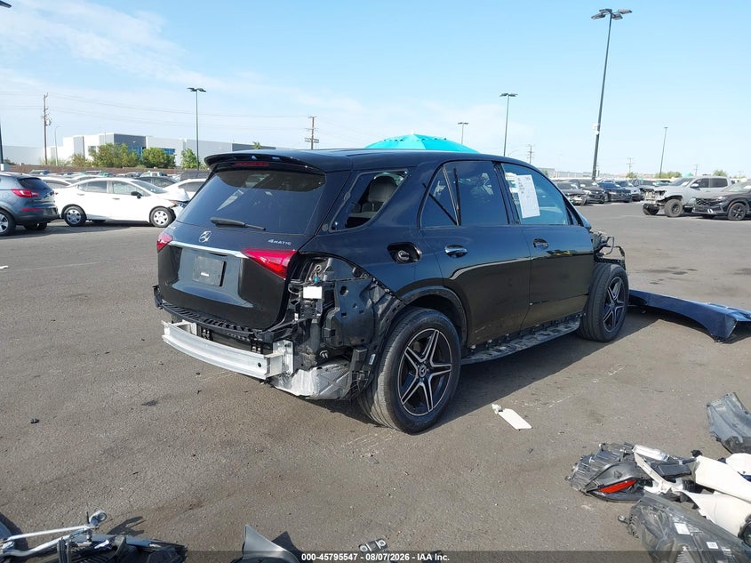 Vin: 4jgfb5kb1pa859257, lot: 46294378, mercedes-benz gle 450 4matic 20234