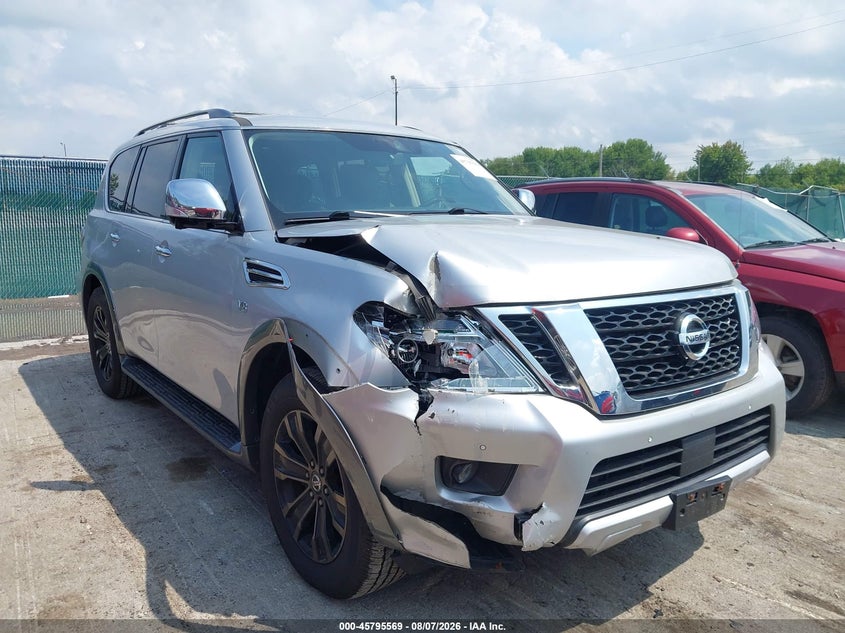 Vin: jn8ay2ne3j9734100, lot: 46294400, nissan armada platinum 2018 img_1
