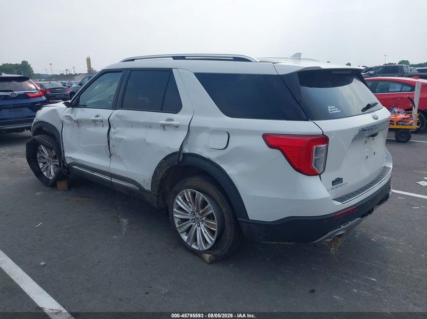 Vin: 1fmsk8fh2lgc85595, lot: 46294424, ford explorer limited 20203