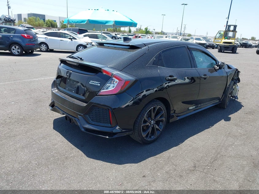 Vin: shhfk7h97hu231490, lot: 46294443, honda civic sport touring 20174