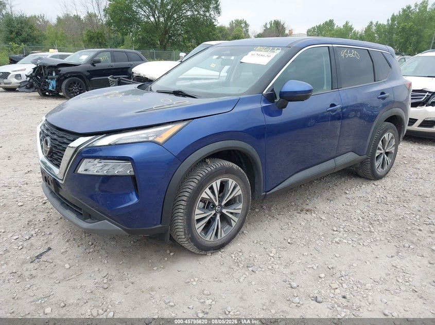2021 NISSAN ROGUE auction photo 2