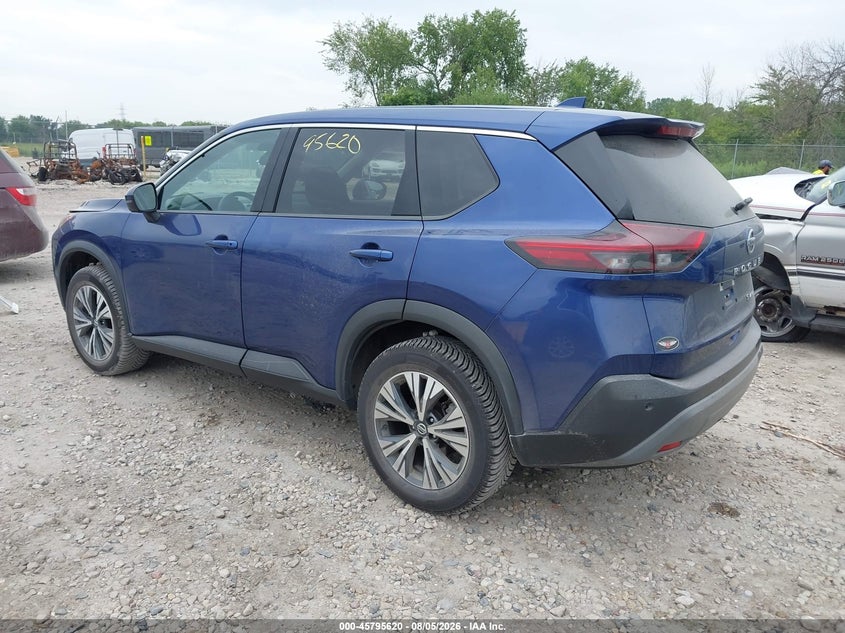 2021 NISSAN ROGUE auction photo 3