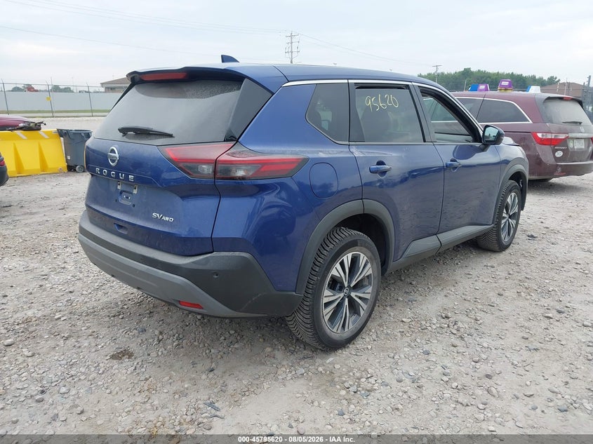 2021 NISSAN ROGUE auction photo 4