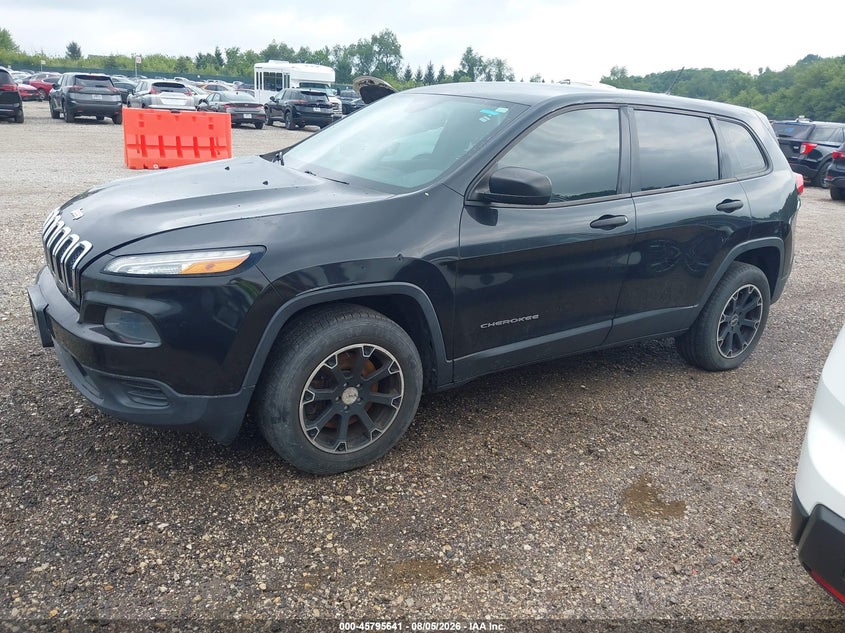 Vin: 1c4pjmab7ew149870, lot: 46294472, jeep cherokee sport 20142