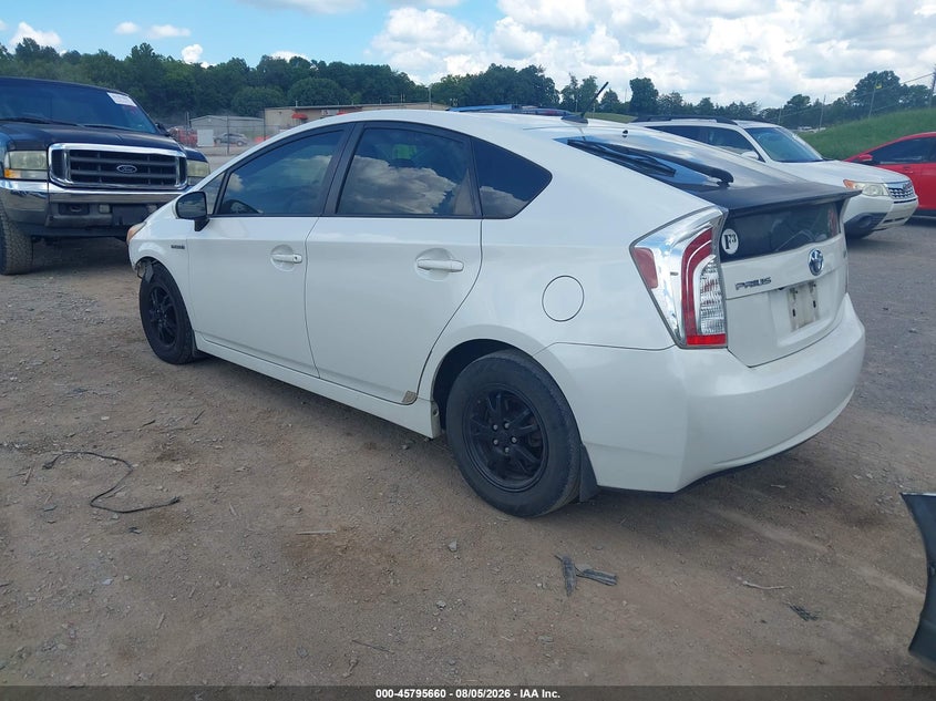 Vin: jtdkn3du0e0364144, lot: 46294491, toyota prius four 20143