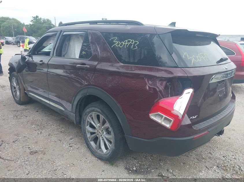 Vin: 1fmsk8dh7ngb65328, lot: 46294495, ford explorer xlt 20223