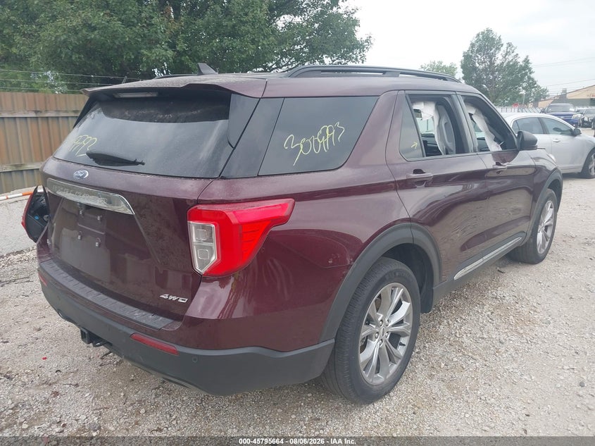 Vin: 1fmsk8dh7ngb65328, lot: 46294495, ford explorer xlt 20224