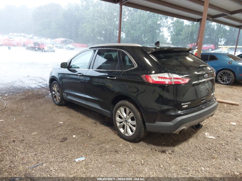 Vin: 2fmpk4k94lba81658, lot: 46294502, ford edge titanium 20203