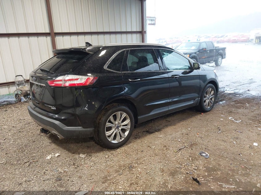 Vin: 2fmpk4k94lba81658, lot: 46294502, ford edge titanium 20204