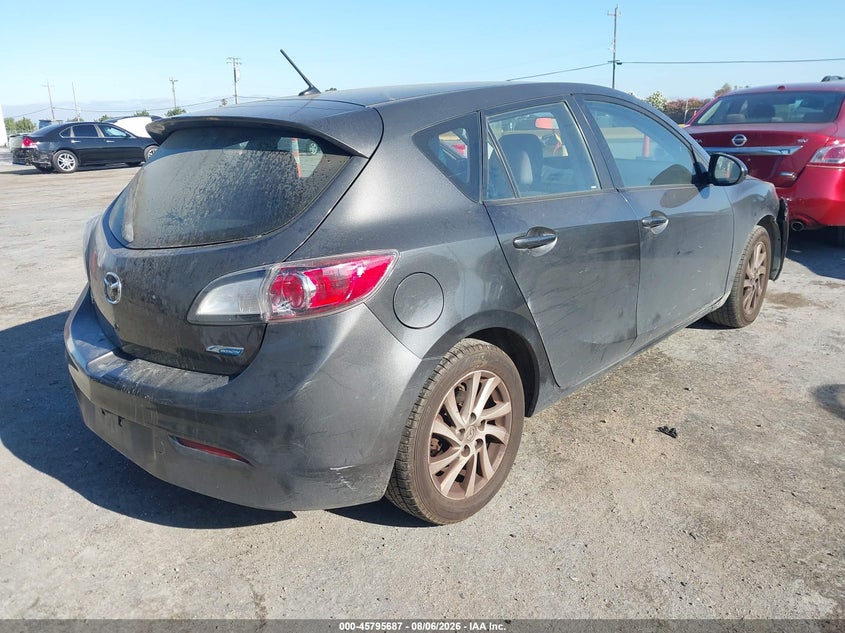 Vin: jm1bl1l81c1595222, lot: 46294518, mazda mazda3 i touring 20124