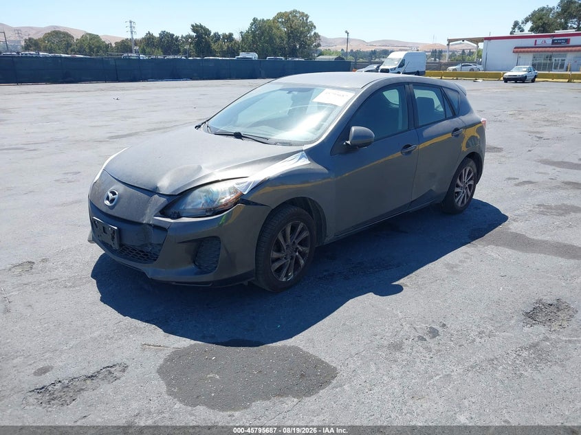 Vin: jm1bl1l81c1595222, lot: 46294518, mazda mazda3 i touring 20122