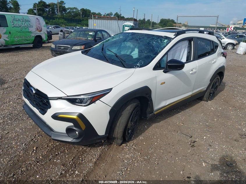 Vin: 4s4guhf63r3787577, lot: 46294520, subaru crosstrek sport 20242