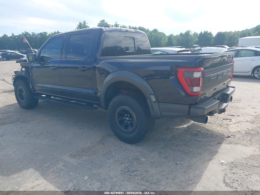 Vin: 1ftfw1rg9mfc76792, lot: 46294522, ford f-150 raptor 20213