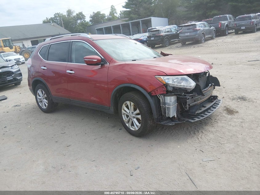 Vin: knmat2mv0fp526044, lot: 46294541, nissan rogue sv 20151