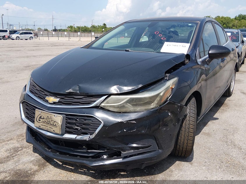 Vin: 1g1be5sm6h7102485, lot: 46294562, chevrolet cruze lt auto 20172